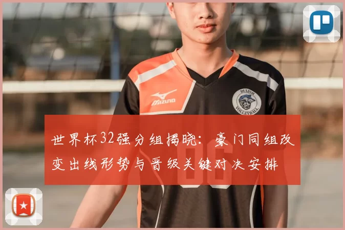 世界杯32强分组揭晓：豪门同组改变出线形势与晋级关键对决安排
